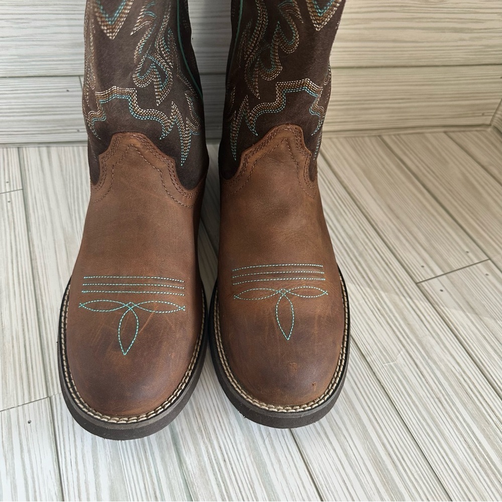 Ariat Delilah Round Toe Western Boot women’s - Picture 5 of 10